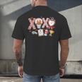 XOXO Physical Education Valentines Day Baseball Football Men Men's Back Print T-Shirt