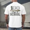 100 Days Of School Baseball Camo Boys School Teacher Men's Back Print T-Shirt 100 Days Of School Baseball Camo Boys School Teacher Men's Back Print T-Shirt