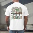 100 Days Of School Baseball Camo Men Boy Kid Men's Back Print T-Shirt