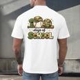100 Days Of School Baseball Camo School Teacher Boy Men's Back Print T-Shirt 100 Days Of School Baseball Camo School Teacher Boy Men's Back Print T-Shirt