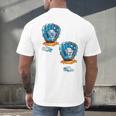 6-7 Meme Baseball Drip Team Glove Catcher Ice Cream Men's Back Print T-Shirt 6-7 Meme Baseball Drip Team Glove Catcher Ice Cream Men's Back Print T-Shirt