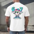 67 Baseball Drip Ice Cream 67 Baseball Men Boy Kids Men's Back Print T-Shirt 67 Baseball Drip Ice Cream 67 Baseball Men Boy Kids Men's Back Print T-Shirt