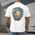 Baseball Drip Ice Cream Glove With Sprinkles And Ball Youth Premium Tri-Blend Men's Back Print T-Shirt Baseball Drip Ice Cream Glove With Sprinkles And Ball Youth Premium Tri-Blend Men's Back Print T-Shirt