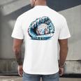 Baseball Drip Ice Cream Sprinkles Baseball Glove Premium Tri-Blend Men's Back Print T-Shirt Baseball Drip Ice Cream Sprinkles Baseball Glove Premium Tri-Blend Men's Back Print T-Shirt