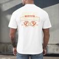 Baseball Fan Vintage Batter Shut Up I'm Doing Gamechanger Men's Back Print T-Shirt