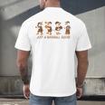 Baseball Goose Baseball Silly Goose Game Day Sports Men's Back Print T-Shirt Baseball Goose Baseball Silly Goose Game Day Sports Men's Back Print T-Shirt