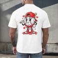 Baseball Ice Cream Valentine Dripping Game Day Men Boys Kids Men's Back Print T-Shirt Baseball Ice Cream Valentine Dripping Game Day Men Boys Kids Men's Back Print T-Shirt