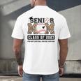 Baseball Senior Class Of 2027 Senior 2027 Graduation Women Men's Back Print T-Shirt
