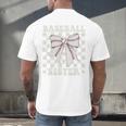 Baseball Sister Men's Back Print T-Shirt Baseball Sister Men's Back Print T-Shirt