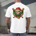 Baseball Xmas Christmas Baseball Ice Cream Drip Boys Men's Back Print T-Shirt Baseball Xmas Christmas Baseball Ice Cream Drip Boys Men's Back Print T-Shirt