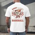 Boys & Women Men Baseball Valentine With Hearts Sporty Love Men's Back Print T-Shirt Boys & Women Men Baseball Valentine With Hearts Sporty Love Men's Back Print T-Shirt