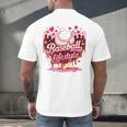 Boys Valentine Baseball Lifestyle Home Plate Ice-Cream Drip Men's Back Print T-Shirt Boys Valentine Baseball Lifestyle Home Plate Ice-Cream Drip Men's Back Print T-Shirt