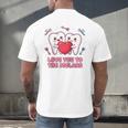 Cute Dentist Valentine Love You To The Molars Teeth Pun Raglan Baseball Tee Men's Back Print T-Shirt Cute Dentist Valentine Love You To The Molars Teeth Pun Raglan Baseball Tee Men's Back Print T-Shirt