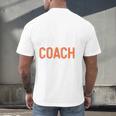 Eat Sleep Coach Repeat Shirt Men Women Baseball Lover Men's Back Print T-Shirt Eat Sleep Coach Repeat Shirt Men Women Baseball Lover Men's Back Print T-Shirt
