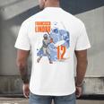 Francisco Lindor New York M Baseball Players MLBFLI304N Men's Back Print T-Shirt Francisco Lindor New York M Baseball Players MLBFLI304N Men's Back Print T-Shirt