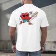 Heart Valentines Day Baseball Men Boys Kids Teens Men's Back Print T-Shirt Heart Valentines Day Baseball Men Boys Kids Teens Men's Back Print T-Shirt