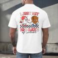 I Just Hit 100 Days Of School Baseball Boy Girl Teacher Men's Back Print T-Shirt