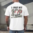 I Just Hit 100 Days Of School Camo Baseball 100 Days Smarter Men's Back Print T-Shirt I Just Hit 100 Days Of School Camo Baseball 100 Days Smarter Men's Back Print T-Shirt