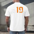 Retro San Diego 619 Vintage 90's Baseball Sports Style Lover Men's Back Print T-Shirt Retro San Diego 619 Vintage 90's Baseball Sports Style Lover Men's Back Print T-Shirt