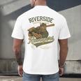 Riverside Ravagers Retro Minor League Baseball Men's Back Print T-Shirt Riverside Ravagers Retro Minor League Baseball Men's Back Print T-Shirt