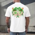 Six Seven 67 Meme Baseball Coquette Bow St Patrick's Day Men's Back Print T-Shirt Six Seven 67 Meme Baseball Coquette Bow St Patrick's Day Men's Back Print T-Shirt