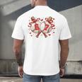 Six Seven 67 Meme Baseball Coquette Bow Valentine Men's Back Print T-Shirt Six Seven 67 Meme Baseball Coquette Bow Valentine Men's Back Print T-Shirt