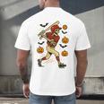 Skeleton Halloween Baseball Boys Men Kids Toddler Men's Back Print T-Shirt Skeleton Halloween Baseball Boys Men Kids Toddler Men's Back Print T-Shirt