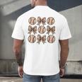 Soccer Bow Game Day Baseball Coquette Bow Women Girls Men's Back Print T-Shirt Soccer Bow Game Day Baseball Coquette Bow Women Girls Men's Back Print T-Shirt