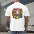 Spring Training 2026 Baseball Fan Retro Palm Cactus Premium Tri-Blend Men's Back Print T-Shirt