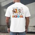 I Survived 67 33 Days Of School Baseball Basketball Football Men's Back Print T-Shirt