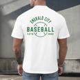 Wizard Of Oz Emerald City Baseball Costume Halloween Men's Back Print T-Shirt