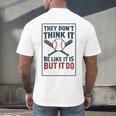 They Don’t Think It Be Like It Is But It Do Baseball Men's Back Print T-Shirt They Don’t Think It Be Like It Is But It Do Baseball Men's Back Print T-Shirt