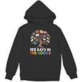 100 Days In The Books Reading Teachers Librarians School Unisex Hoodie