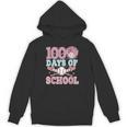 100 Days Of School Baseball 100th Day Of School Girls Unisex Hoodie