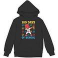 100 Days Of School Baseball Bat 100th Day Of School Boys Unisex Hoodie 100 Days Of School Baseball Bat 100th Day Of School Boys Unisex Hoodie