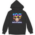 100 Days Of School Baseball Ice Cream Drip Kids Boys Teacher Unisex Hoodie