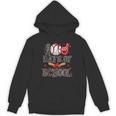 100 Days Of School Baseball Teacher 100 Days Smarter Student Unisex Hoodie