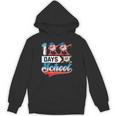 100 Days Of School Boys Baseball Drip 100th Day Dabbing Ball Unisex Hoodie