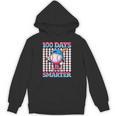 100 Days Smarter Baseball Drip Boys 100 Days Of School Kids Unisex Hoodie 100 Days Smarter Baseball Drip Boys 100 Days Of School Kids Unisex Hoodie