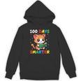 100 Days Smarter Happy Cute Cat Reading A Book Unisex Hoodie 100 Days Smarter Happy Cute Cat Reading A Book Unisex Hoodie