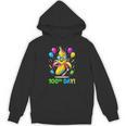 100th Day Of School Banana Baseball Drip For Kids Youth Girl Unisex Hoodie