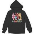 100th Day Of School Teacher Floral 100 Days In The Books Unisex Hoodie 100th Day Of School Teacher Floral 100 Days In The Books Unisex Hoodie