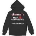18th Birthday Guest List Guest Book Years T-Shirt Unisex Hoodie