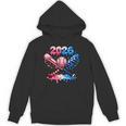 2026 American Flag Baseball Ice Cream Drip Bats Boys Unisex Hoodie 2026 American Flag Baseball Ice Cream Drip Bats Boys Unisex Hoodie