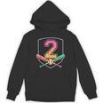 2nd Birthday Baseball Bat Ice-Cream Drip 2yrs Old Boys Kids Unisex Hoodie 2nd Birthday Baseball Bat Ice-Cream Drip 2yrs Old Boys Kids Unisex Hoodie
