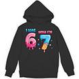 I Was 6 Now I'm 7 Birthday Baseball Drip For Boys Kid Unisex Hoodie I Was 6 Now I'm 7 Birthday Baseball Drip For Boys Kid Unisex Hoodie