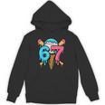 67 Baseball Ice Cream Drip Player Unisex Hoodie