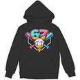 67 Ice Cream Drip Baseball Meme Six Seven Gen Alpha Slang Unisex Hoodie