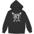 67 Ice Cream Drip Baseball Meme Six Seven Gen Alpha Unisex Hoodie