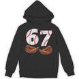 67 Trend Baseball Glove Number Style Unisex Hoodie 67 Trend Baseball Glove Number Style Unisex Hoodie